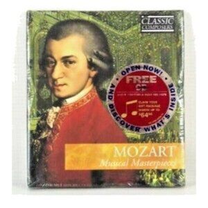 Vintage CD Mozart Musical Masterpieces CD Collection Classic Composers 2005